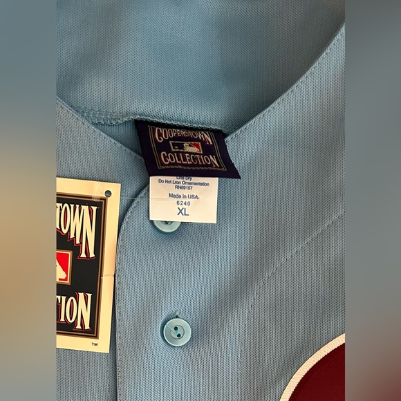 Majestic Authentic Philadelphia Phillies Mike Schmidt Cooperstown Jersey Mens XL - Picture 5 of 7